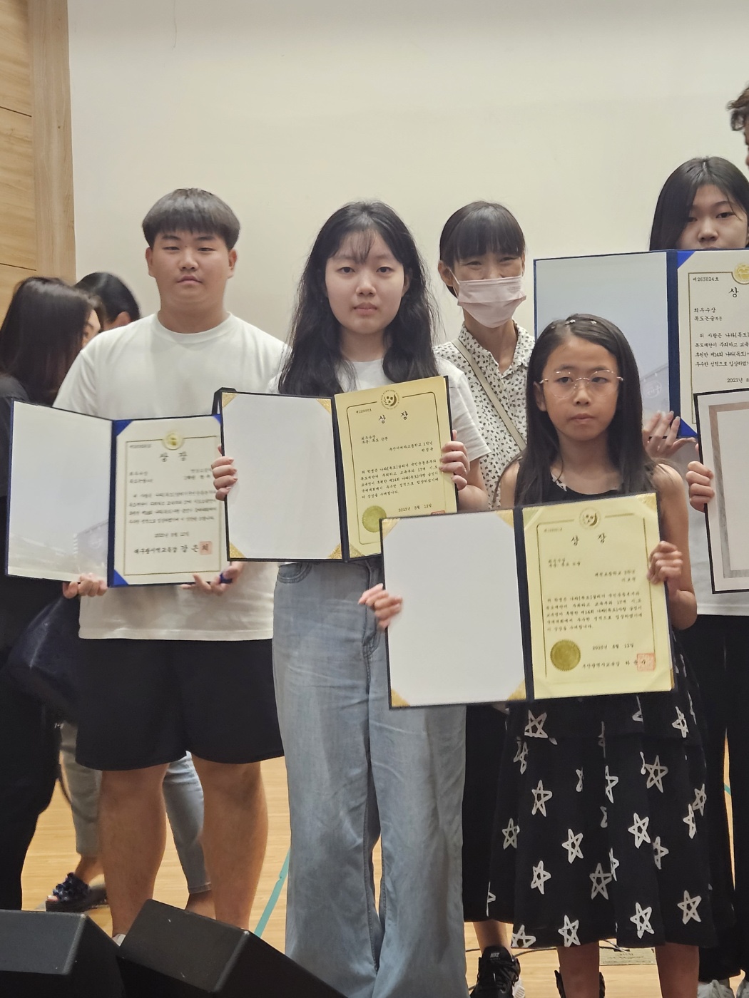 제14회 독도사랑 글짓기 국제대회 수상(1년 박정윤)