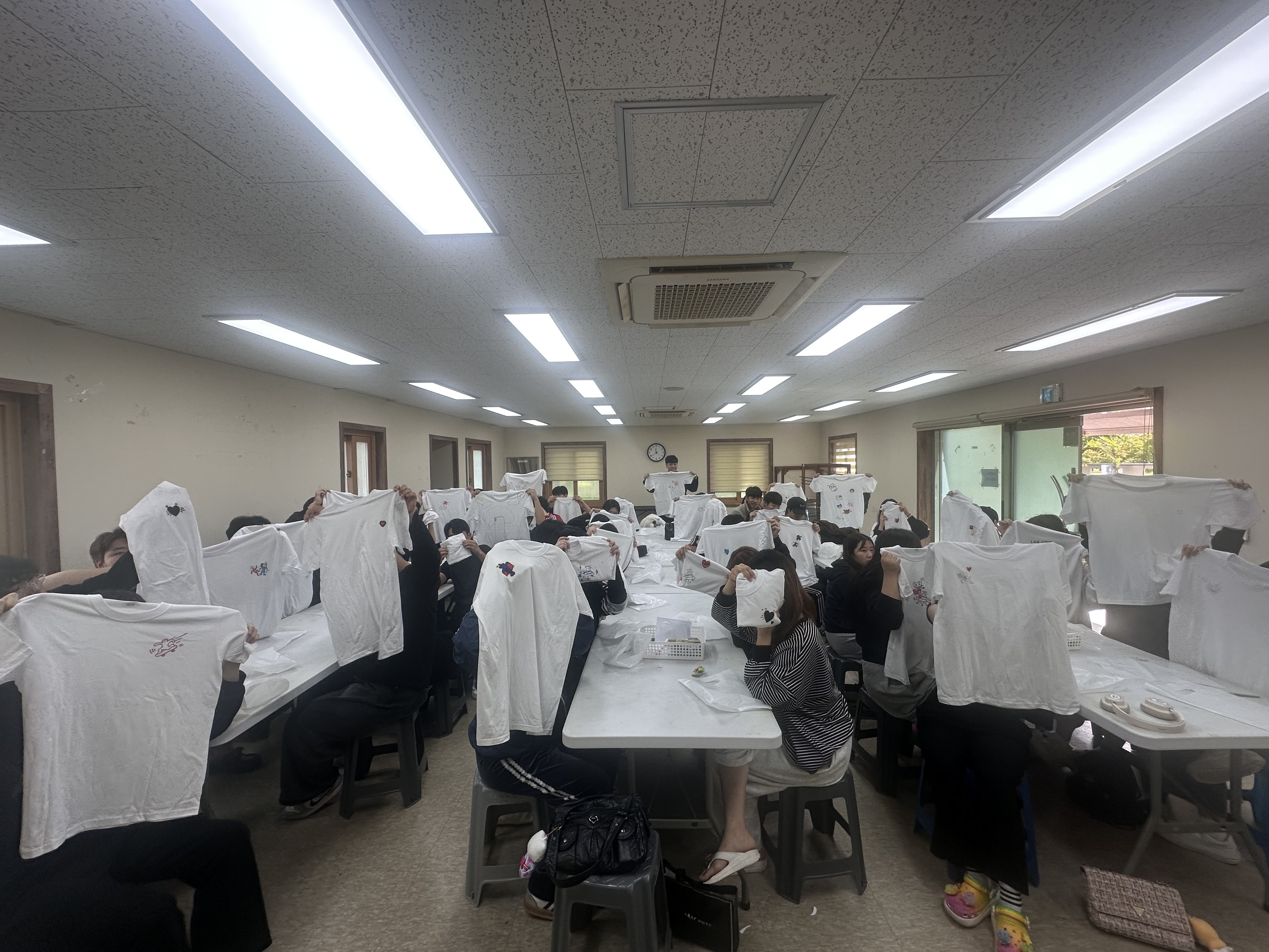 2025.10.17 섬유공예체험(나만의 티셔츠 만들기)